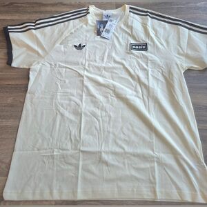 Adidas Originals X Oasis 2025 Live Tour 3-Stripes Tee Mens Sz 2XL